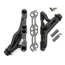 Load image into Gallery viewer, 86-95-Wrangler;-Sb-Chevy-265-400;-1-12-In.-Mid-Length-Headers--Black-Elite