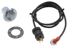 Load image into Gallery viewer, Zerostart 8602891 Pwr cord, 6&#39; (1.8m), 120V 15A, Wthrprf w/Zinc plt, round 3 hole flng receptacle