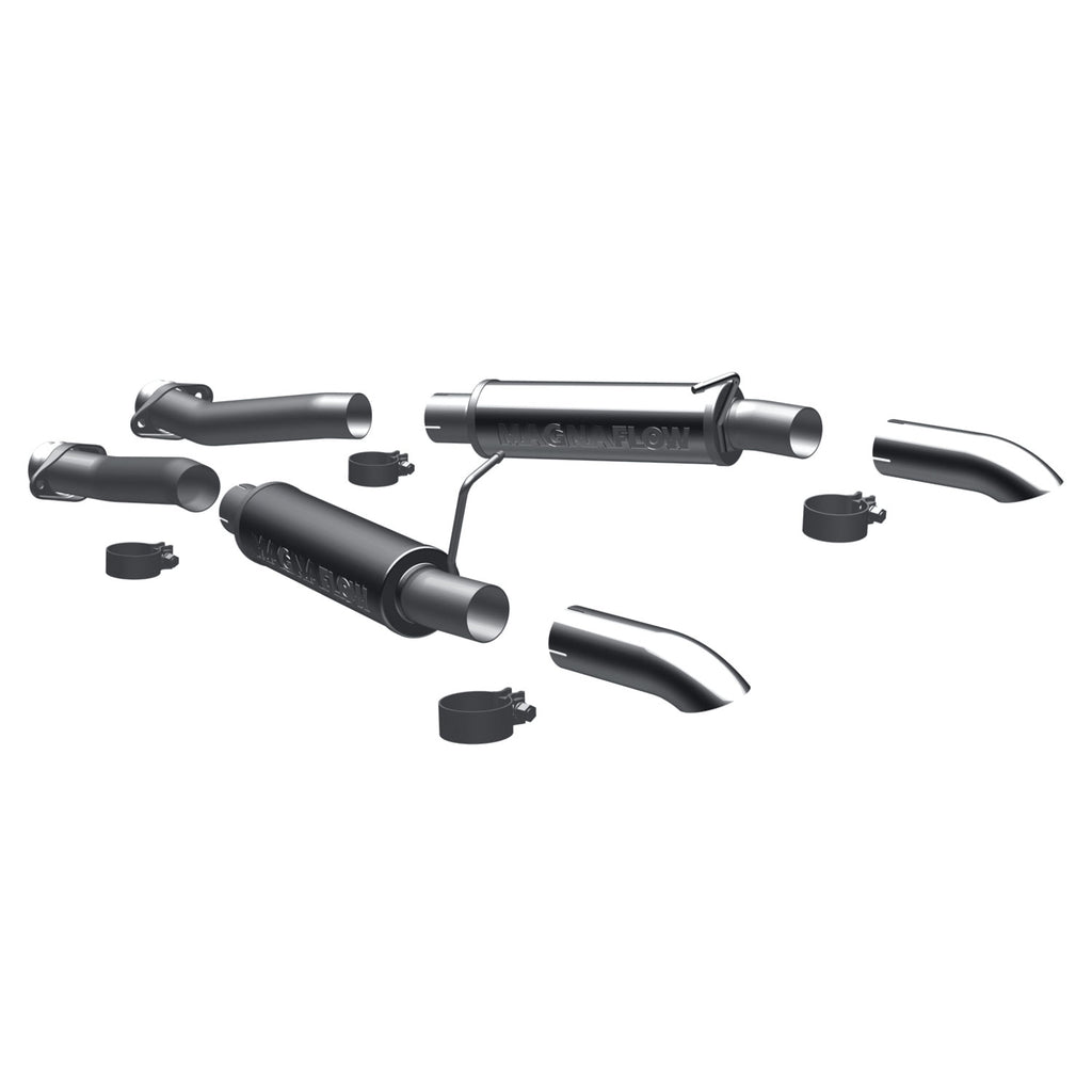 8604-Mustang-2.5In.-4.65.0-Off-Road-Pro-Series-Catback-System