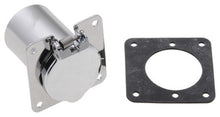 Load image into Gallery viewer, Zerostart 8606080 Weatherproof receptacle only - four hole square flange - chrome plated