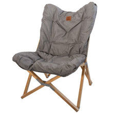 Load image into Gallery viewer, KUMA 860-KM-YBBBC-HG Yoho Bamboo Butterfly Chair - Heather Grey