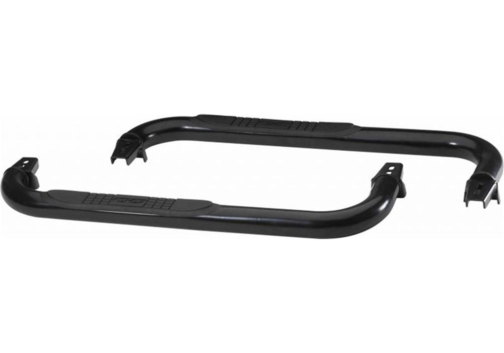 Rampage 8625 Body Side 3 in. Round Step Bar Wheel -To- Wheel for Select Jeep TJ, Jeep Wrangler