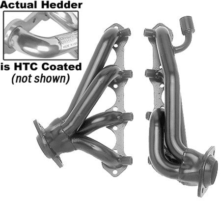 Hedman Hedders 86421 Silver EO Headers for 1986-96 Ford 2WD/4WD F150 & Bronco w/5.8L (with A.I.R.) for Select Ford Bronco, Ford F-150, Ford F-250, Ford F-350