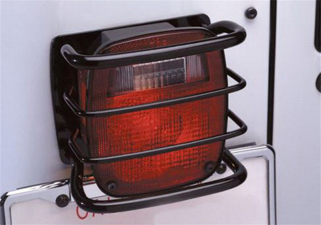 Rampage 8660 Euro Tail Light Guards for Select Jeep CJ5, Jeep CJ7, Jeep TJ, Jeep Wrangler