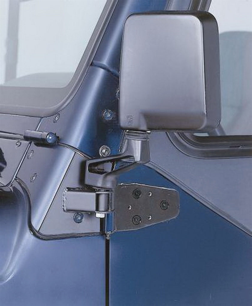 Rampage 8691 Mirror Relocation Brackets for Select Jeep TJ, Jeep Wrangler