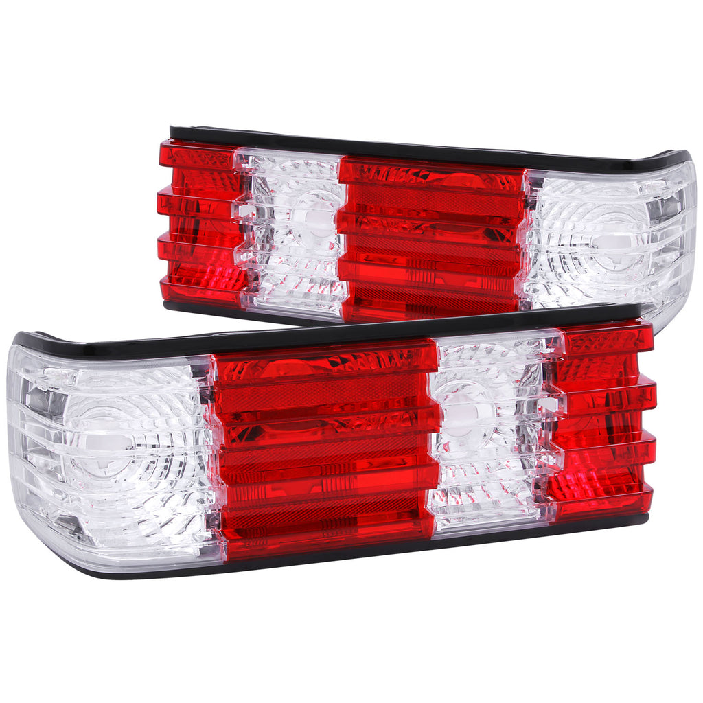 8691-Mercedes-Benz-S-Class-W126-Taillights-RedClear-DriverPassenger