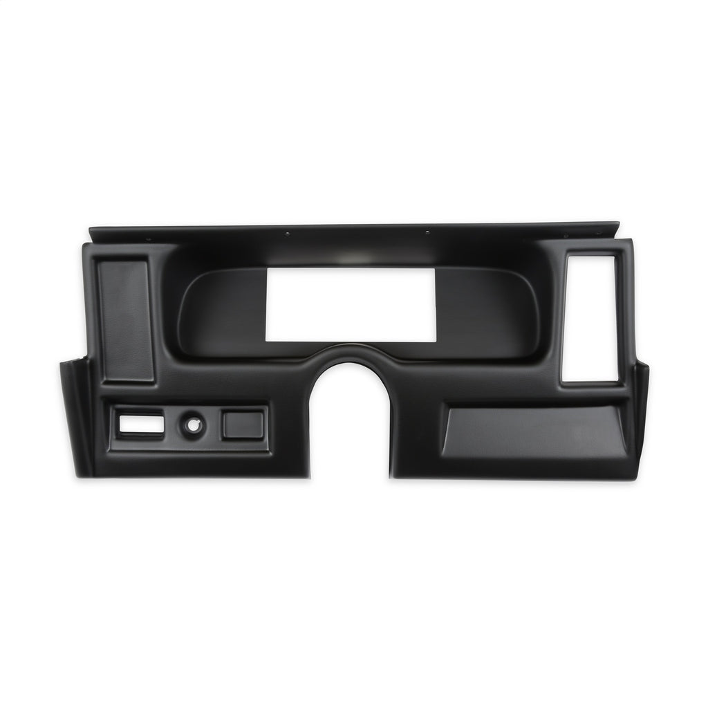 8693-Chevy-S10-Dash-Bezels-For-Holley-Efi-6.86In-Dash-Panel-No-Ac-Vents-Black