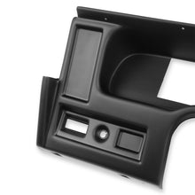 Load image into Gallery viewer, 8693-Chevy-S10-Dash-Bezels-For-Holley-Efi-6.86In-Dash-Panel-No-Ac-Vents-Black
