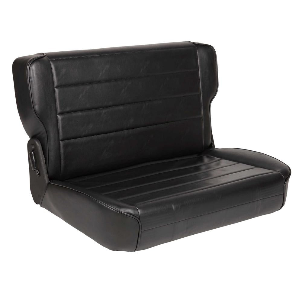 8695-Cj--Wrangler-(Yj)-Seat-Rear-Fold--Tumble-Vinyl-Black