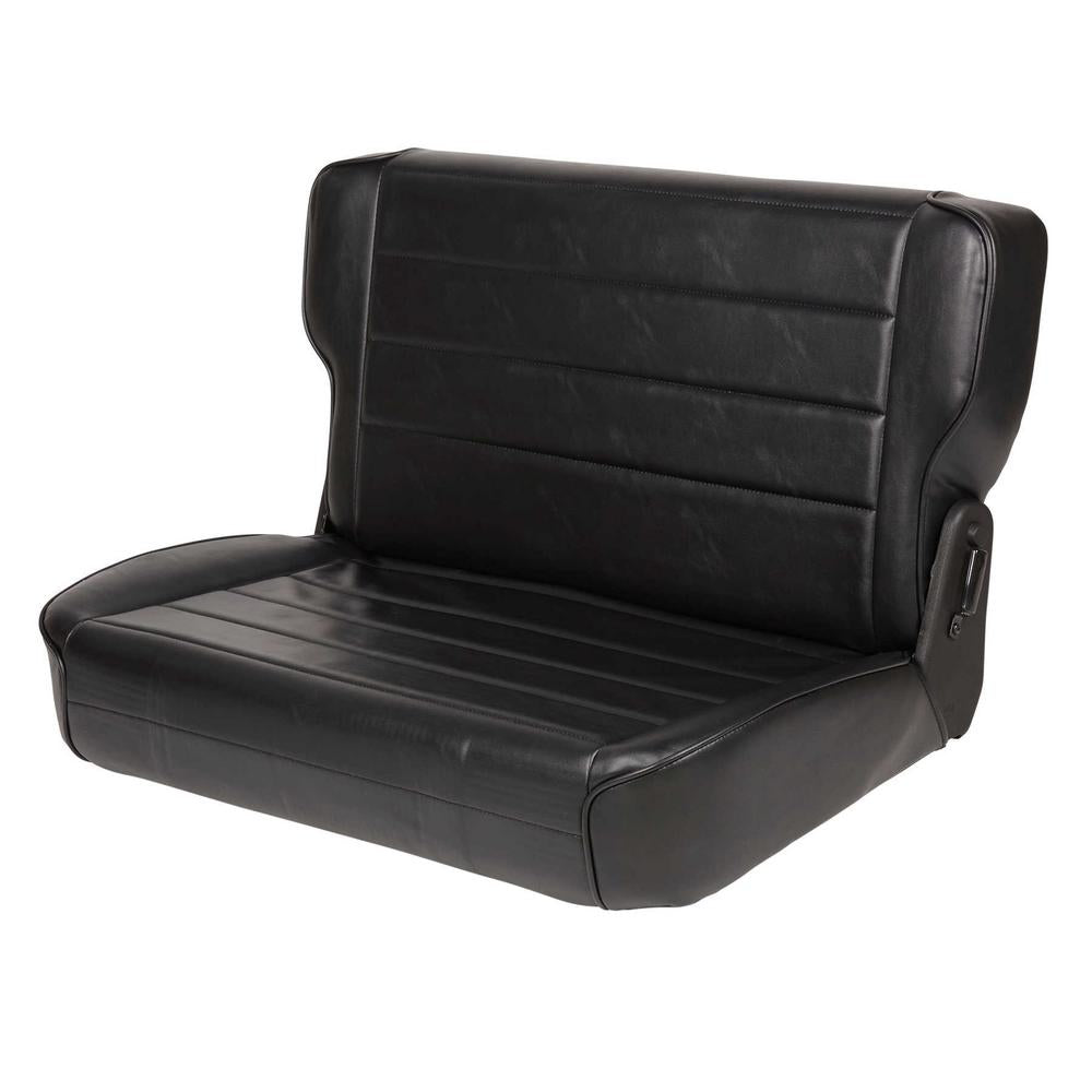 8695-Cj--Wrangler-(Yj)-Seat-Rear-Fold--Tumble-Vinyl-Black
