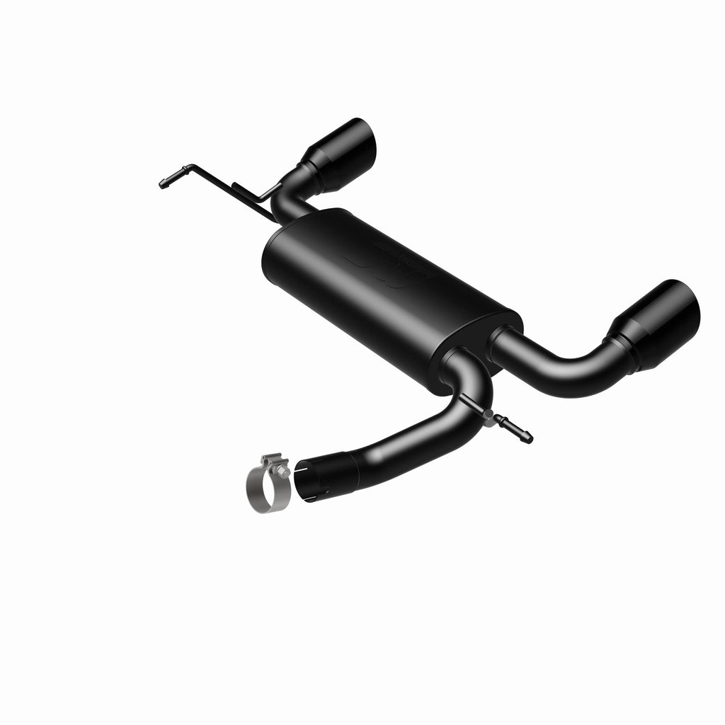 MagnaFlow Exhaust Products 15160 Street Series Black Coated Axle Back System for Select Jeep Wrangler, Jeep Wrangler JK