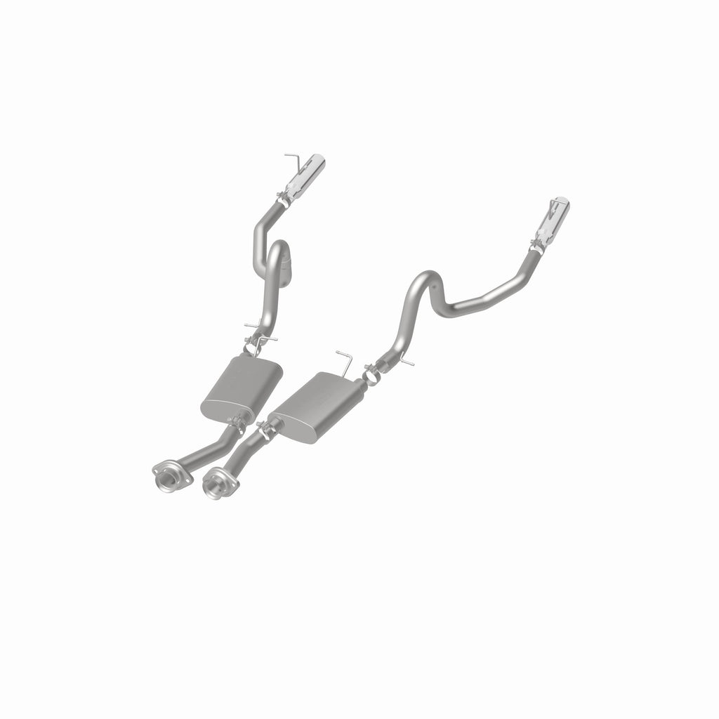 MagnaFlow Exhaust Products 15638 Street Series Polished Cat-Back System for Select Ford Mustang