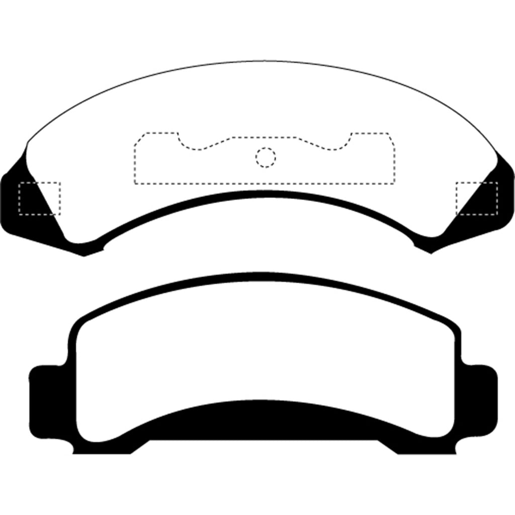 87-88-Ford-Aerostar-2.3-Greenstuff-Front-Brake-Pads