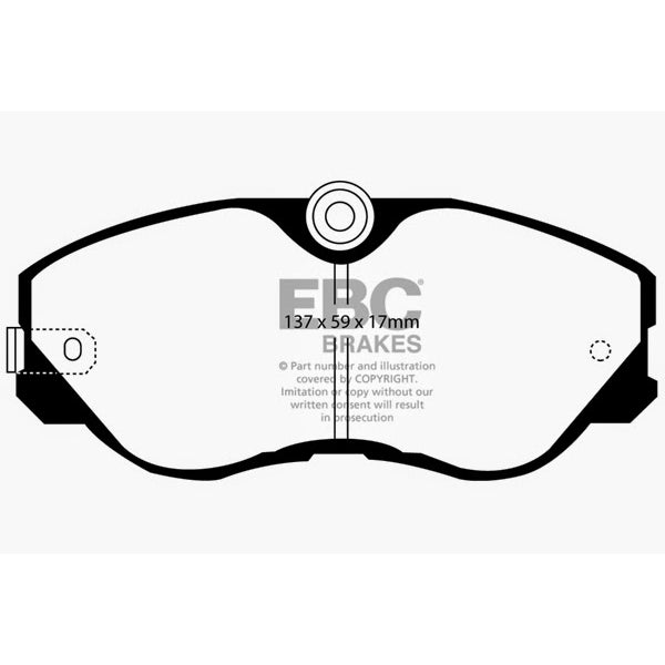 87-89-Nissan-300Zx-3.0-Turbo-Ultimax2-Front-Brake-Pads