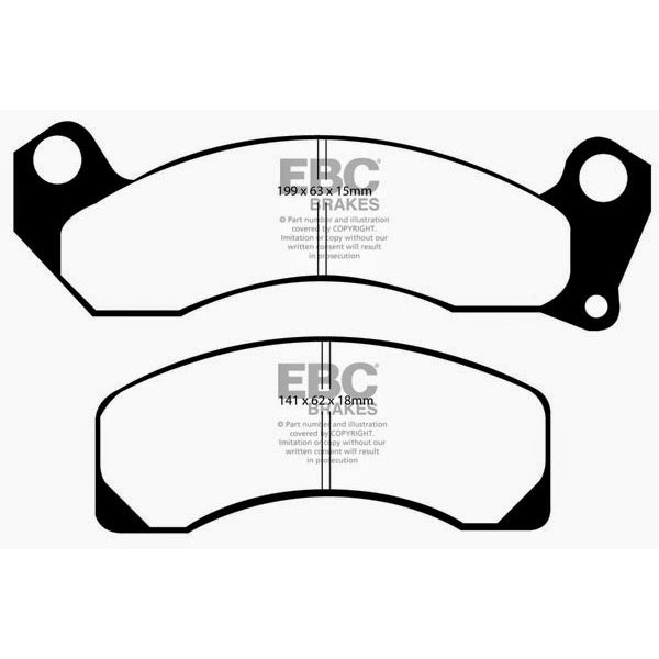 87-91-Ford-Country-Squire-5.0-Greenstuff-Front-Brake-Pads