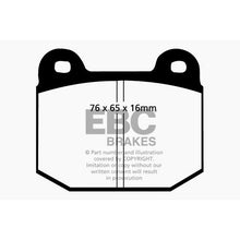 Load image into Gallery viewer, 87-92-Alfa-Romeo-75-1.6-Greenstuff-Front-Brake-Pads