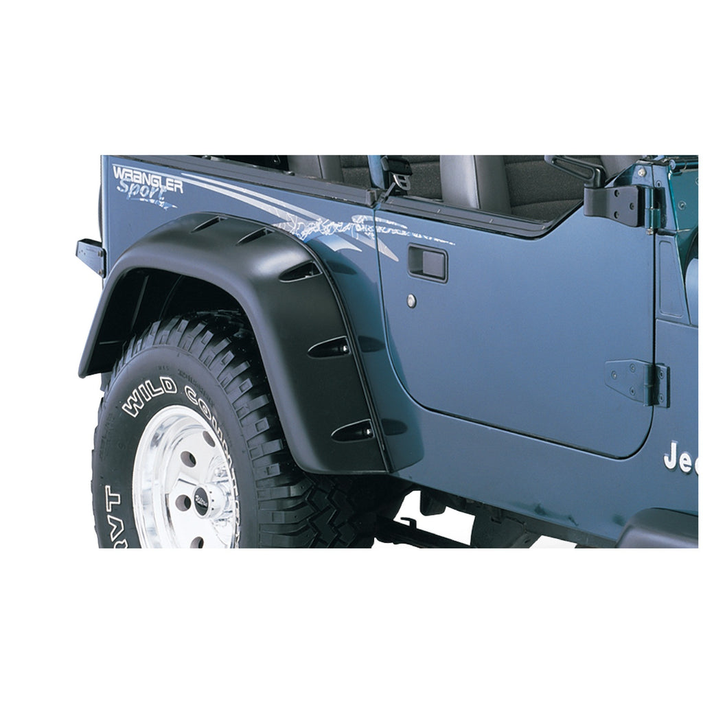 87-95-Jeep-Wrangler-Cutout-Style-Flares-2Pc-Cutting-Optional-Not-Renegade---Black