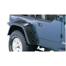 Load image into Gallery viewer, 87-95-Jeep-Wrangler-Cutout-Style-Flares-2Pc-Cutting-Optional-Not-Renegade---Black