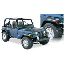 Load image into Gallery viewer, 87-95-Jeep-Wrangler-Cutout-Style-Flares-4Pc-Cutting-Optional-Not-Renegade---Black
