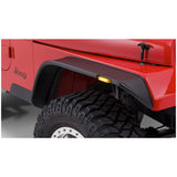 Bushwacker 10067-07 Fender Flares Flat Style 2Pc Front