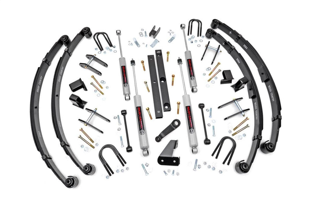 Rough Country 618.20 Suspension Lift Kit w/Shocks for Select Jeep Wrangler