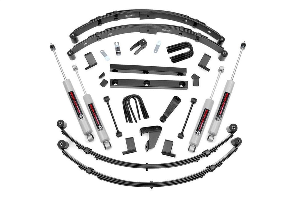 Rough Country 620N2 Suspension Lift Kit w/Shocks for Select Jeep Wrangler