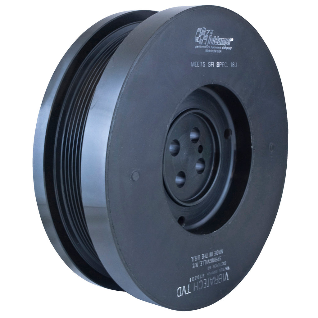 Fluidampr 870201 Harmonic Balancer - Fluidampr - Ford - 2003-2007 - 6.0L Power Stroke - Each