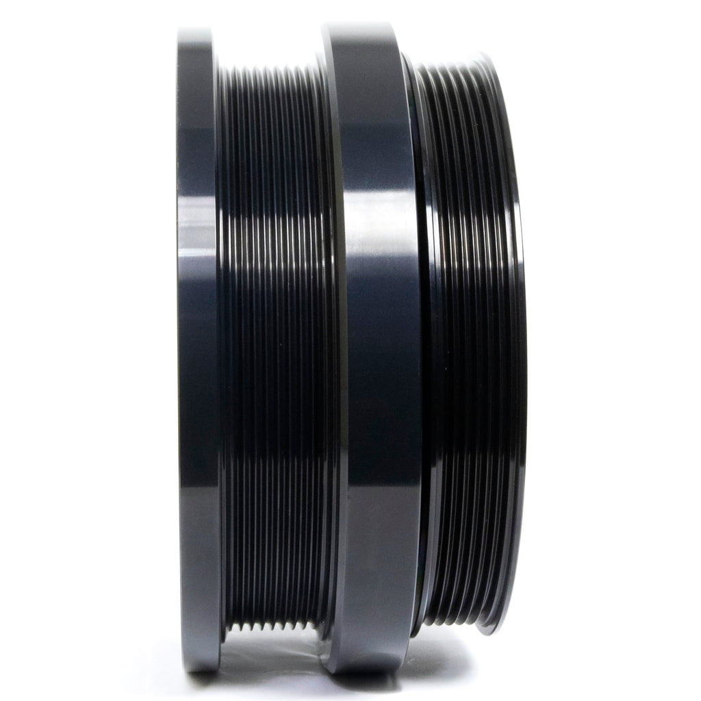Fluidampr 870211 Harmonic Balancer - Fluidampr - Ford -2003-2007 -6.0L Power Stroke Dual Alt -Ea