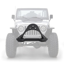Load image into Gallery viewer, 8706-Jeep-Wrangler-Rubicon-And-Unlimited-Src-Front-Stinger-Bumper-WDring-Mounts;-Black-Textured