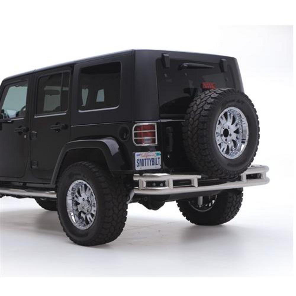 8706-Wrangler-(YjTjLj)-Tubular-Bumper-Rear-WOut-Hitch-Black-Textured