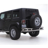 Smittybilt RB01-T Tubular Bumper - Rear W/Out Hitch - Black Textured