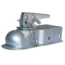 Load image into Gallery viewer, Husky Towing 87071 Strait 2-1/2" Wide Chanl Mnt Bolt-On 2K LB Grs Wt Cp 1-7/8" ball Wedge Latch Raw