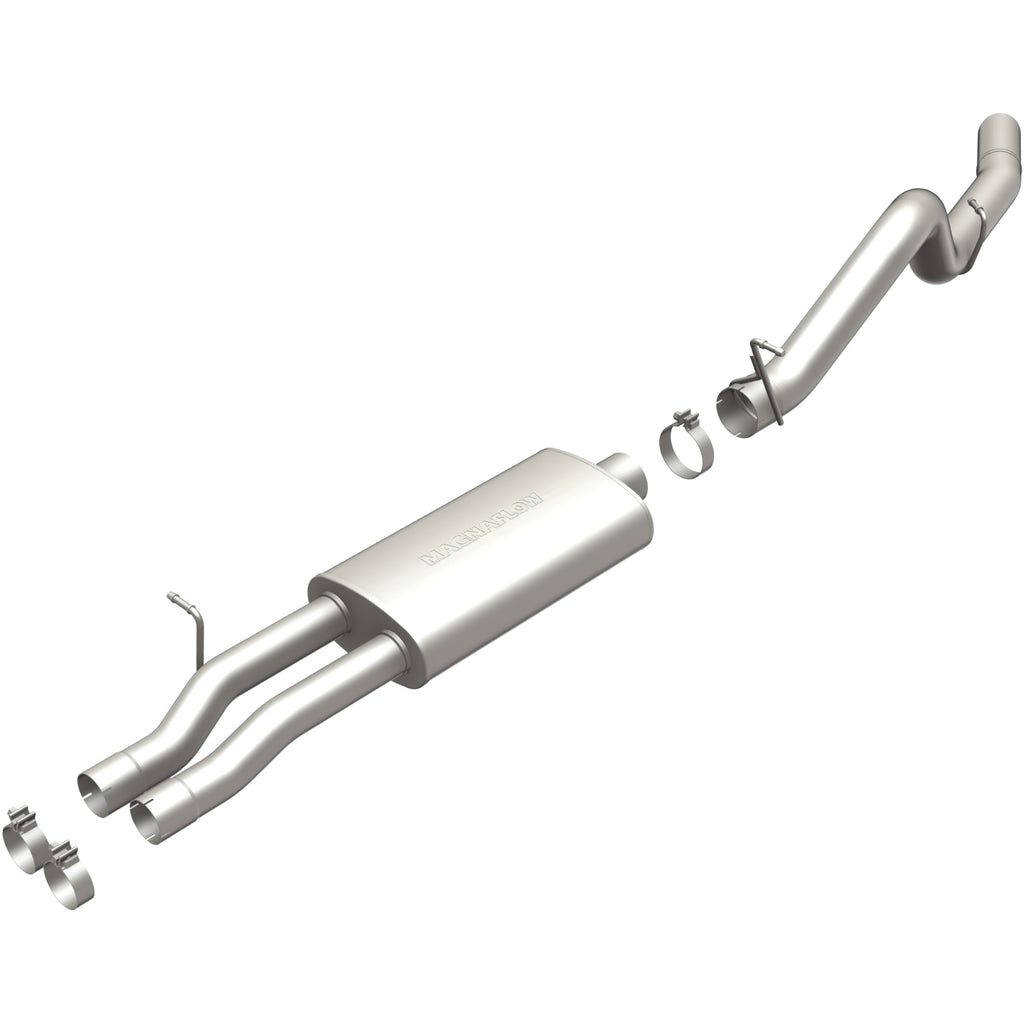 MagnaFlow Exhaust Products 15789 Street Series Polished Cat-Back System for Select Chevrolet Silverado HD, Chevrolet Silverado HD Classic, GMC Sierra HD, GMC Sierra HD Classic