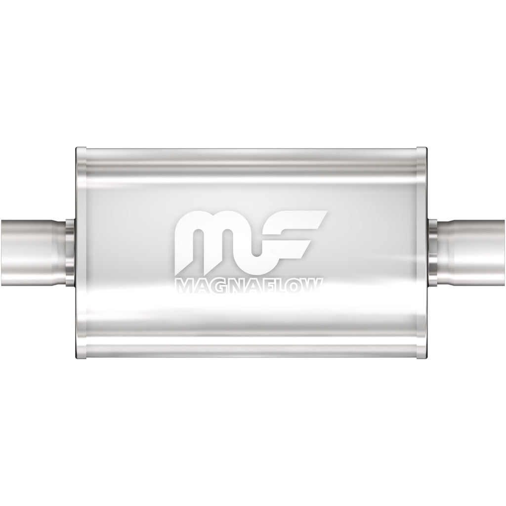 MagnaFlow Exhaust Products 14151 Straight-Through Performance Muffler; 3.5in. Center/Center; 5x14x8 Body