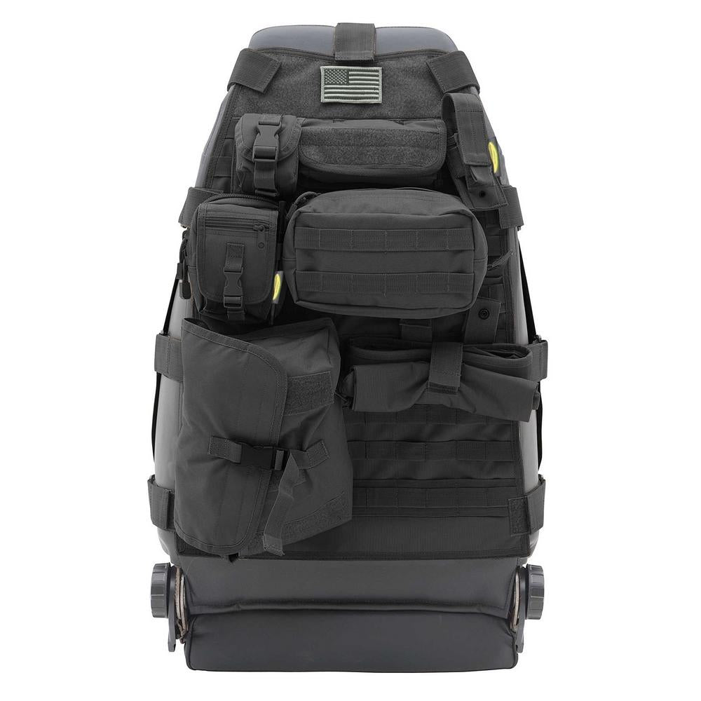 8718-Cj--Wrangler-YjTjLjJk-Gear-Seat-Cover-Front-Driver-Or-Passenger(Not-Pair)-Black