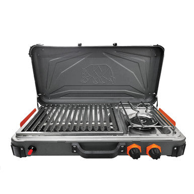KUMA 871-KM-GBPS-GROR Grill & Burner Propane Stove - Graphite/Orange