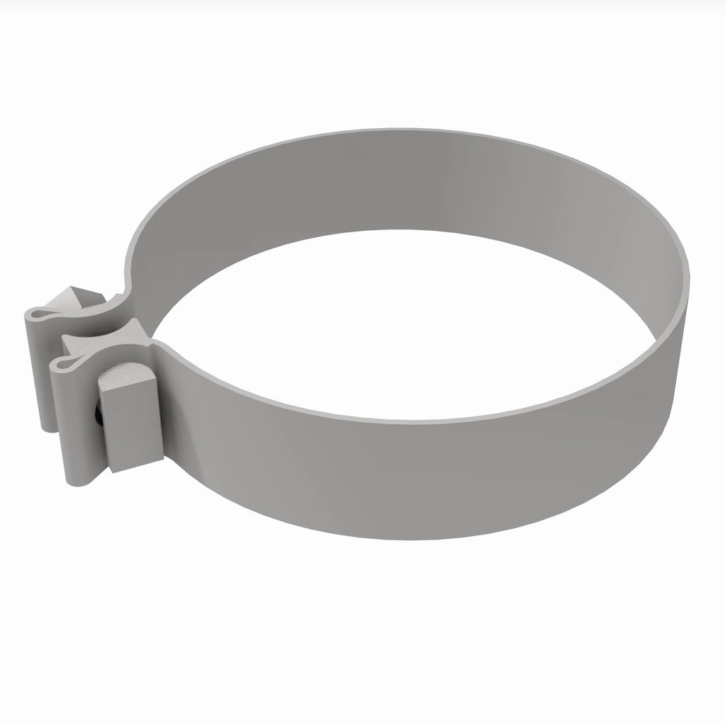 MagnaFlow Exhaust Products 10167 10 pk - Lap Joint Band Clamp - 5.00in.