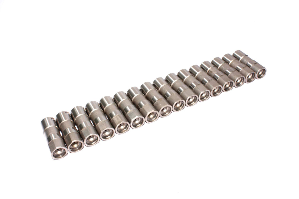 COMP Cams 875-16 Reduced Travel OE-Style Hydraulic Roller Lifter Set for '87+ SBC and LT/LS for Select Avanti II, Buick Allure, Buick Commercial Chassis, Buick LaCrosse, Buick Rainier, Buick Roadmaster, Cadillac Brougham, Cadillac CTS, Cadillac