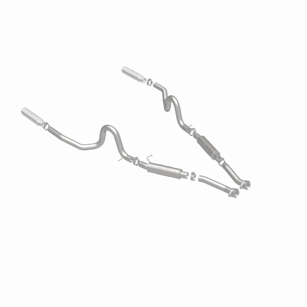 MagnaFlow Exhaust Products 15673 Competition Series Stainless 2.5 in Cat-Back for Select Ford Mustang