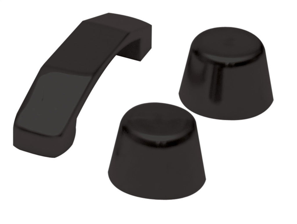 Rampage 87611 Hood Footman Loop And Windshield Stops for Select Jeep TJ, Jeep Wrangler, Jeep Wrangler JK