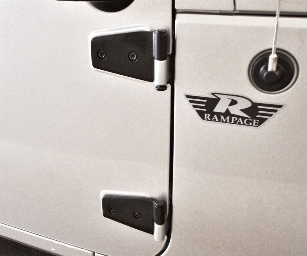 Rampage 87641 Door Hinges for Select Jeep Wrangler, Jeep Wrangler JK