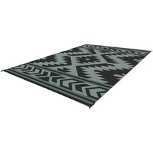 Load image into Gallery viewer, KUMA 877-KM-SFB-SG-12 Sante Fe Boho Outdoor Mat - 12&#39; x 9&#39; (Sage/Black)