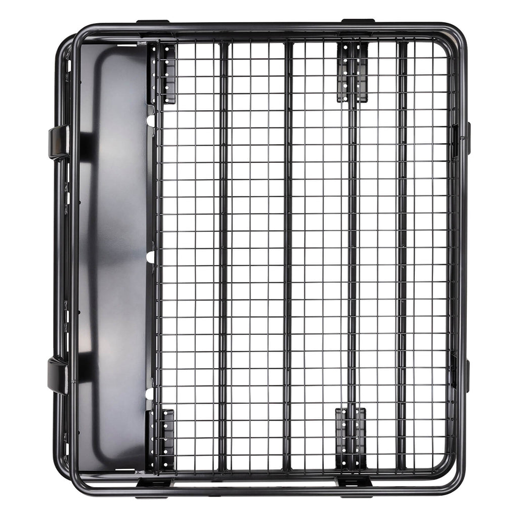 8795-Range-Rover8097-Land-Cruiser8401-Cherokee-Steel-WMesh-Floor-Roof-Rack-Basket-43X49in