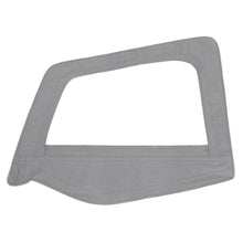 Load image into Gallery viewer, 8795-Wrangler-(Yj)-Soft-Top-Door-Skin-W-Frame-Driver-Side-Denim-Gray