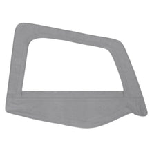 Load image into Gallery viewer, 8795-Wrangler-(Yj)-Soft-Top-Door-Skin-W-Frame-Passenger-Side-Denim-Gray