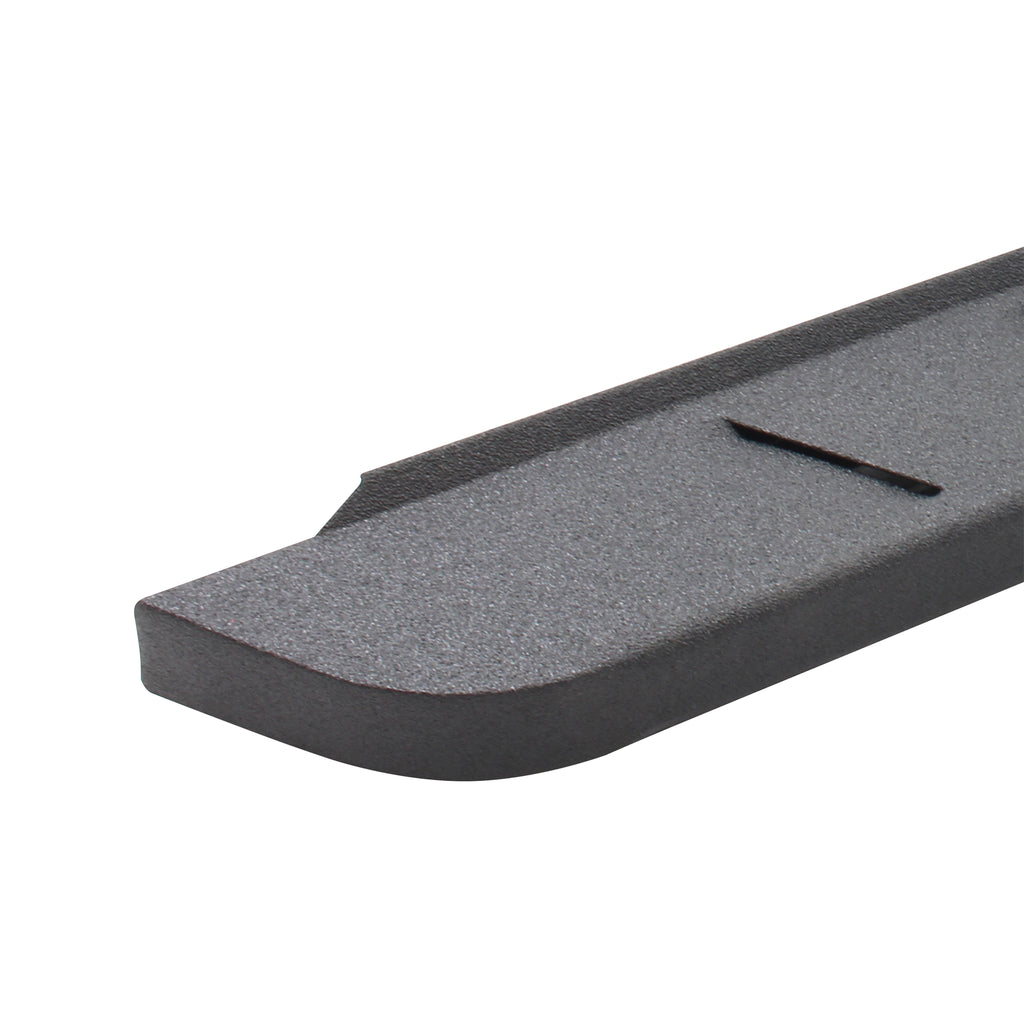 87In-Long-Running-Boards-Side-Step-Rb-10-Black-Bedliner-Material-Finish(Brkts-Sold-Sep)