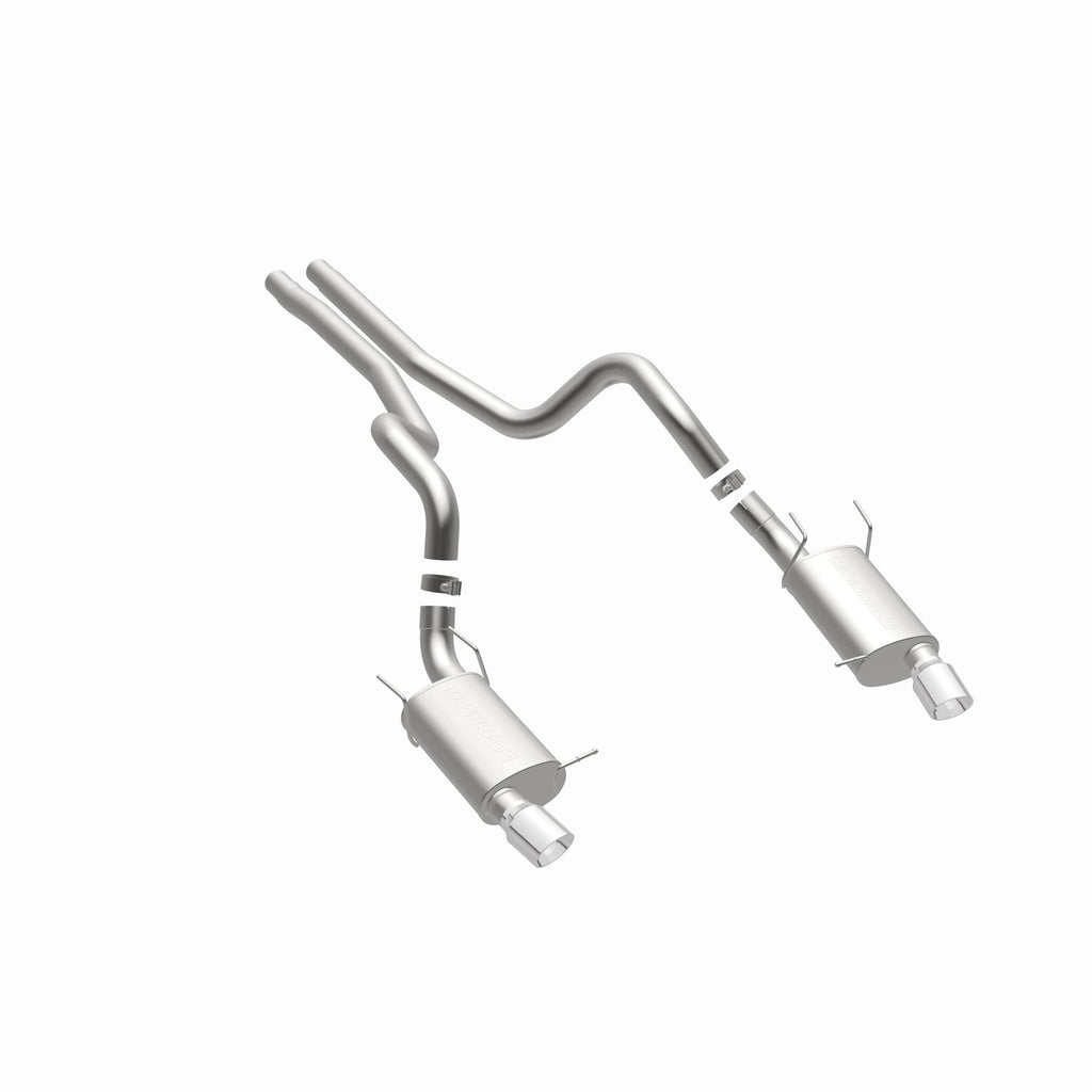 MagnaFlow Exhaust Products 15149 Street Series Polished Cat-Back System for Select Ford Mustang