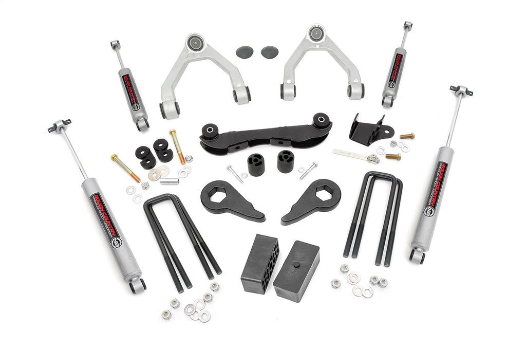 Rough Country 16530 Suspension Lift Kit for Select Chevrolet Blazer, Chevrolet K1500, Chevrolet K1500 Suburban, Chevrolet Tahoe, GMC K1500, GMC K1500 Suburban, GMC Yukon