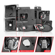 Load image into Gallery viewer, 88-98-Chevrolet-C1500-Crystal-Headlights-Black-Housing-W-Signal-And-Side-Marker-Lights