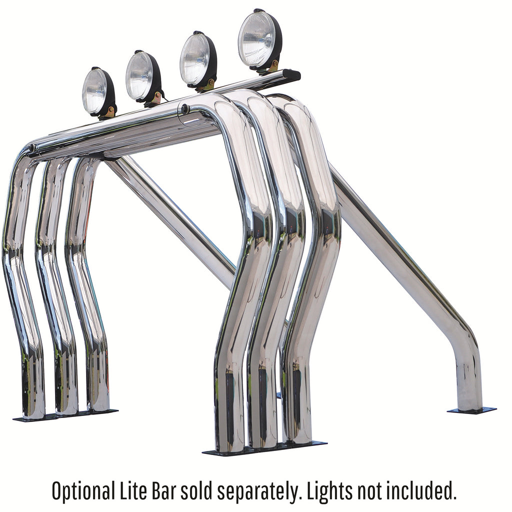 88-98-ChevyGmc-C-K-Series-Rhino-Bed-Bar-Complete-Kit-WMain-Bar--Kickers